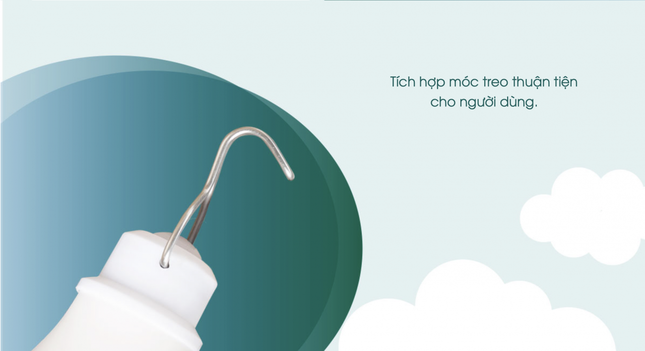 Led bulb rạng đông móc treo thuận tiện người dùng