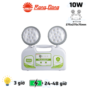 Đèn LED Chiếu sáng Khẩn cấp Rạng Đông KC06 10W