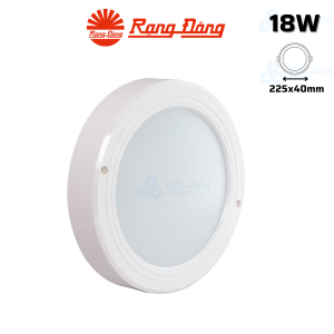 Đèn LED Ốp trần cảm biến Rạng Đông LN08 230/18W RAD.DA