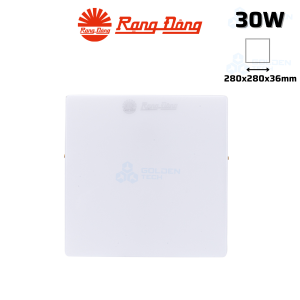 Đèn LED Ốp trần Vuông Đế nhôm Rạng Đông LN12 300x300/30W