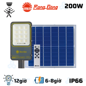 Đèn năng lượng mặt trời Rạng Đông NX.SL.RAD 200W