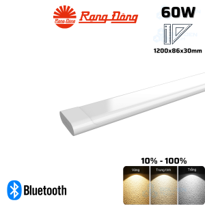 Bộ đèn LED thông minh đổi màu Bluetooth Rạng Đông M66.BLE 1200/40W