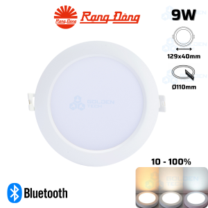 Đèn LED âm trần Downlight thông minh Rạng Đông AT16.BLE 110/9W