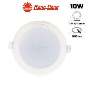 Đèn LED Âm trần Downlight Rạng Đông AT06.V3 110/10W