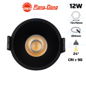 Đèn LED Âm trần Downlight Rạng Đông AT45 65/12W