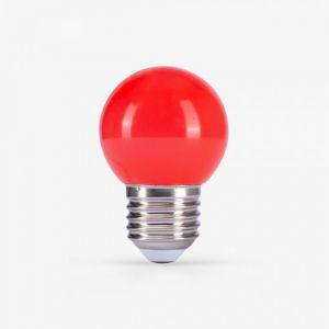 Bóng đèn LED BULB tròn 1W màu đỏ A45R-1W