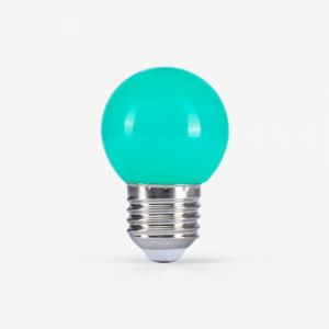 Bóng đèn LED BULB tròn 1W màu xanh lá A45G-1W