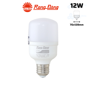 Bóng đèn LED BULB Trụ Rạng đông TR70N2/12W.H
