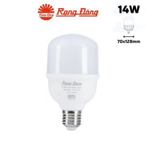 Bóng đèn LED BULB Trụ Rạng đông TR70N1/14W.H