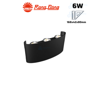 Đèn LED gắn tường Rạng đông GT18.3M 6W