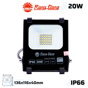 Đèn Pha LED Rạng Đông CP06 20W