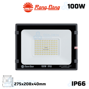 Đèn Pha LED Rạng Đông CP10 100W