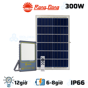 Đèn LED Chiếu pha Năng lượng Mặt trời 300W Rạng Đông CP03.SL.RAD 300W.V2