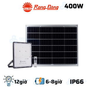 Đèn LED Chiếu pha Năng lượng Mặt trời 400W Rạng Đông CP03.SL.RAD 400W.V2