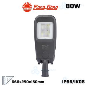 Đèn LED chiếu sáng đường Rạng Đông CSD08 80W