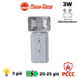 Đèn LED Khẩn cấp Rạng Đông KC05 3W