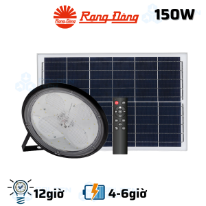 Đèn UFO năng lượng mặt trời Rạng Đông UFO01.SL.RF 150W