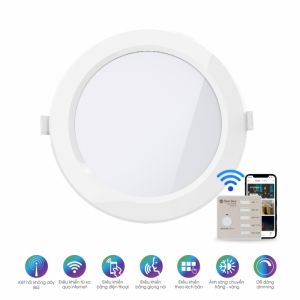 Đèn LED panel tròn đổi màu 90-7W Bluetooth PT04.BLE 90/7W