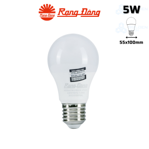 Bóng đèn LED BULB Tròn Rạng Đông 5W A55N4/5W.H