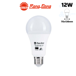 Bóng đèn LED BULB Tròn Rạng Đông 12W A70N1/12W.H