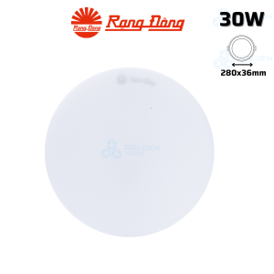 Đèn LED Ốp trần Tròn Đế nhôm Rạng Đông LN12 300/30W