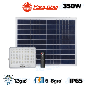 Đèn chiếu pha năng lượng mặt trời Rạng Đông CP02.SL.RF 350W
