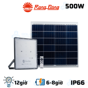 Đèn LED Chiếu pha Năng lượng Mặt trời 500W Rạng Đông CP03.SL.RAD 500W.V2