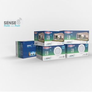 Bộ combo đèn Downlight thông minh SENSE 8 Rạng Đông AT16.RM 110/9W.C8