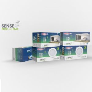 Bộ combo đèn Downlight thông minh SENSE 6 Rạng Đông AT16.RM 90/7W.C6