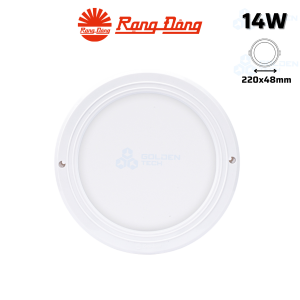Đèn LED Ốp trần Tròn Rạng đông LN05 220/14W
