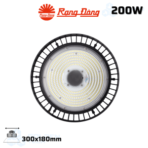 Đèn LED Highbay 200W Rạng Đông HB08 300/200W