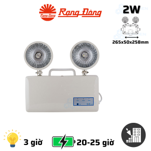 Đèn LED Khẩn cấp (PCCC) Rạng Đông KC01 2W