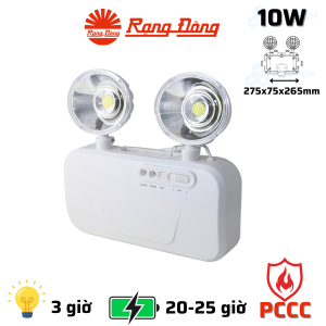 Đèn LED Khẩn cấp (PCCC) Rạng Đông KC02 10W