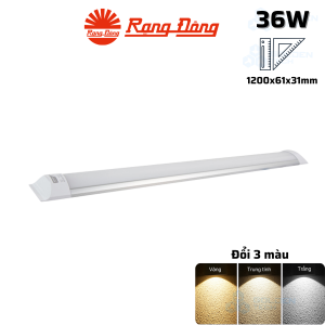 Đèn LED Bán nguyệt Đổi màu M26 1.2m Rạng Đông M26 ĐM 1200/36W